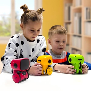 Інтерактивний робот AT-Robot із голосовим управлінням українською жовтий (AT001-03-UKR) - Pampik - 11