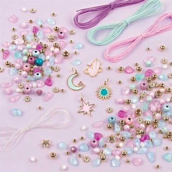 Набор для создания шарм-браслетов Make it Real Небесные камешки 270 эл. (MR1322) - Pampik - 6