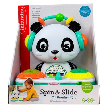 Музична іграшка Infantino Діджей Панда (212017I) - Pampik