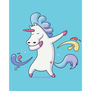 Картина по номерам ArtCraft Крутая единорожка 40х50 см (16125-AC) - Pampik - 2