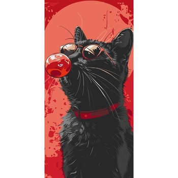 Картина по номерам ArtCraft Прекрасный кот 40х80 см (11558-AC) - Pampik