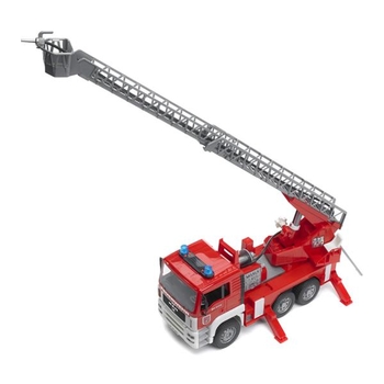 Модель Bruder Пожарная машина с лестницей, водяным насосом, светом и звуком 1:16 (02771) - Pampik - 3