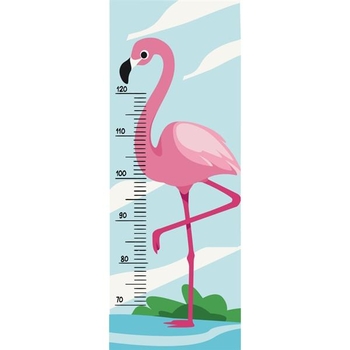 Ростомер-картина по номерам ArtCraft Фламинго 30х80 см (15123-AC) - Pampik