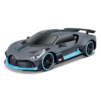 Автомодель Maisto Bugatti Divo со светом и звуком 1:24 (81730 dark grey) - Pampik