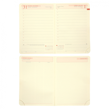 Щоденник Leo Planner City А5, датований 2026, 352 сторінки, блакитний (252676) - Pampik - 9