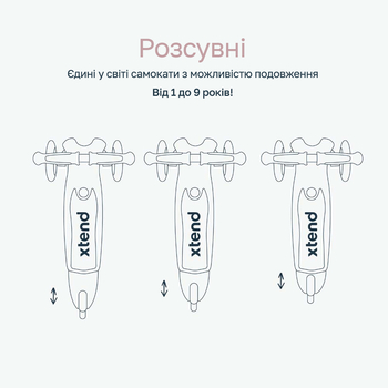 Самокат SmarTrike Xtend Mini-ride Pink (2501302) - Pampik - 4