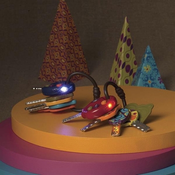 Розвивальна іграшка Battat Супер-ключики зі світлом і звуком (BX1227Z) - Pampik - 5