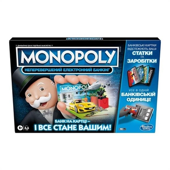 Настільна гра Hasbro Монополія (E8978) - Pampik