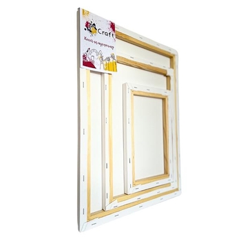 Набор полотен на подрамнике ArtCraft 3 шт. 40х50, 30х40, 20х30 см (17032) - Pampik - 2