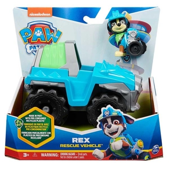 Игровой набор Paw Patrol Спасательный автомобиль с водителем Рексом (SM16775/2886) - Pampik - 7