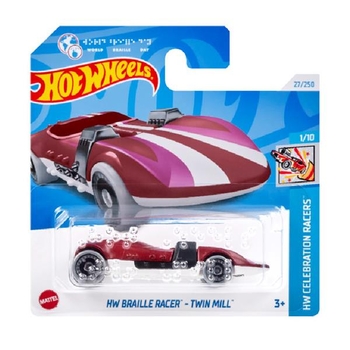 Машинка Hot Wheels HW Braille Racer Twin Mill 1:64 (5785-HRY95) - Pampik