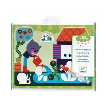 Набор для рисования водой Djeco Скрытый в саду (DJ09063) - Pampik