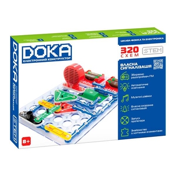 Електронний конструктор Doka 320 Схем (D70707) - Pampik - 11