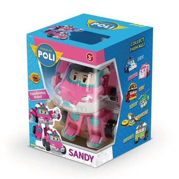 Машинка-трансформер Robocar Poli Робокар Сенді 10 см (MRT-0657) - Pampik