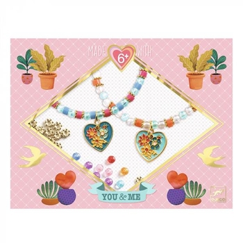 Набір для створення прикрас Djeco Браслет дружби Серце (DJ00010) - Pampik