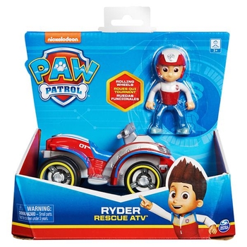 Игровой набор Paw Patrol Спасательный автомобиль с водителем Райдер (SM16775/8807) - Pampik - 2