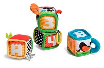 М'які кубики Infantino Звірятка (306606) - Pampik - 4