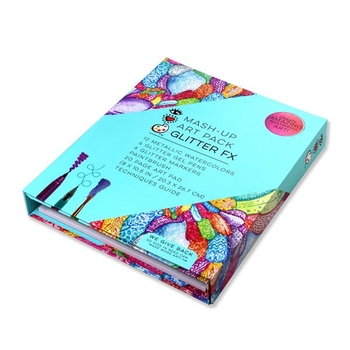 Набір для творчості I Heart Art Глітер-колаж з блискучими аквареллю гелевими ручками та маркерами (8003) - Pampik - 3