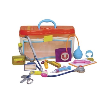 Ігровий набір Battat Добрий лікар Ай-болить з пейджером (BX1230Z) - Pampik