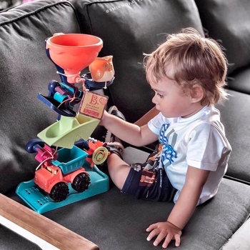 Набір для пісочниці Battat Млин з машинкою та відерцем (BX1310Z) - Pampik - 11