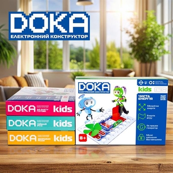 Електронний конструктор Doka Чиста енергія (D70704) - Pampik - 8