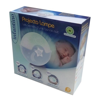 Нічник-проектор Infantino Спокійні сни, блакитний (004627I) - Pampik