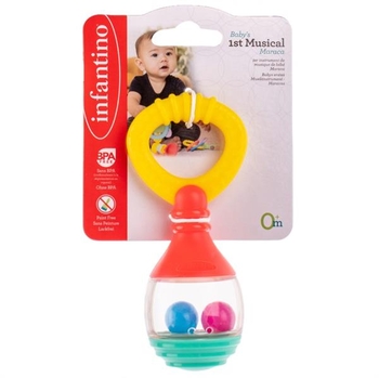 Погремушка Infantino Маракас с прорезывателем (315259) - Pampik - 2