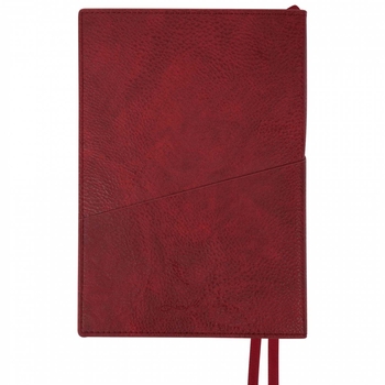 Щоденник Leo Planner Credo А5, датований 2026, 368 сторінок, бордовий (252645) - Pampik - 2
