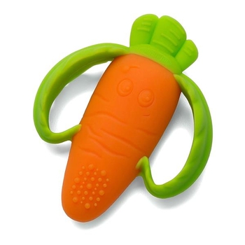 Прорезыватель текстурный Infantino Морковь (216216I) - Pampik - 3