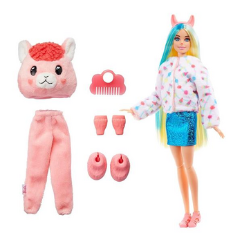 Лялька Barbie Cutie Reveal Потішна лама, 29 см (HJL60) - Pampik - 2