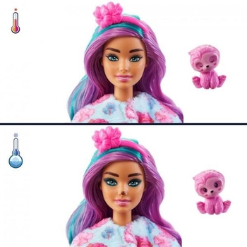 Кукла Barbie Cutie Reveal Милый ленивец, 29 см (HJL59) - Pampik - 6
