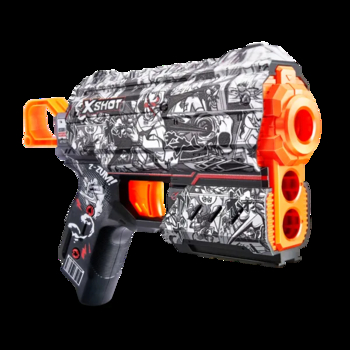 Швидкострільний бластер X-Shot Skins Flux Illustrate 8 патронів (36516D) - Pampik - 2
