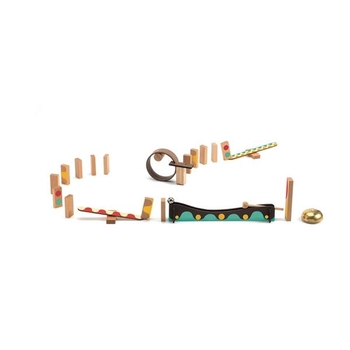 Дерев'яний конструктор Djeco Zig & Go, 25 деталей (DJ05642) - Pampik - 2