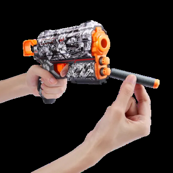 Швидкострільний бластер X-Shot Skins Flux Illustrate 8 патронів (36516D) - Pampik - 4