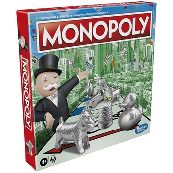 Настільна гра Hasbro Монополія класична укр. мовою (C1009) - Pampik - 5