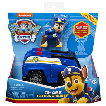 Игровой набор Paw Patrol Патрульный автомобиль с водителем Гончиком (SM16775/9900) - Pampik