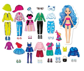 Магнитная игра Vladi Toys Одень блоггер (VT3210-12) - Pampik - 3