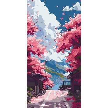 Картина по номерам ArtCraft Весенний пейзаж 40х80 см (11570-AC) - Pampik