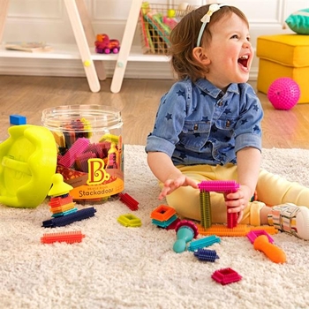 Конструктор-брістл Battat Мегаполіс 68 деталей (BX1175Z) - Pampik - 4