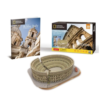 Пазл 3D CubicFun National Geographic Колізей, 131 елемент (DS0976h) - Pampik - 6
