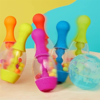 Дитячий боулінг Battat з підставкою блакитний (BX4511Z) - Pampik - 6