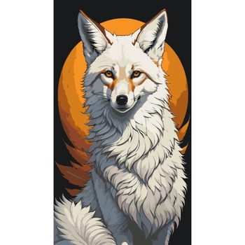 Картина по номерам ArtCraft Полярный лис 40х80 см (11545-AC) - Pampik