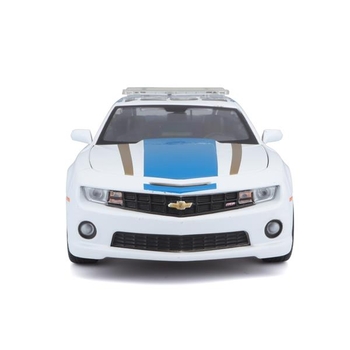 Автомодель Maisto 2010 Chevrolet Camaro SS RS Police білий 1:24 (31208 white) - Pampik - 3