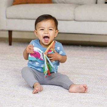 Игрушка-подвеска Infantino мягкая книжка Восьминожка (315201) - Pampik