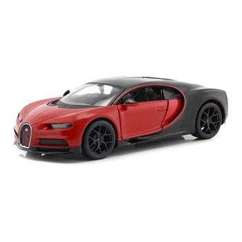 Автомодель Maisto Bugatti Chiron Sport 1:24 (31524 black/red) - Pampik