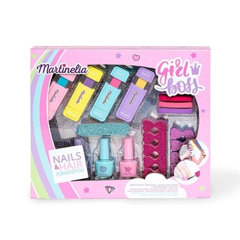 Детский набор для ногтей и волос Martinelia Девочка Босс (35001) - Pampik
