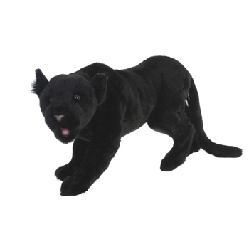 М'яка іграшка Hansa Чорна пантера, що крадеться, довжина 55 см (5305) - Pampik