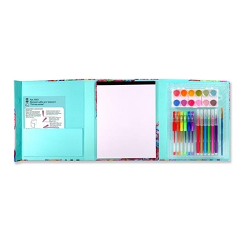 Набір для творчості I Heart Art Глітер-колаж з блискучими аквареллю гелевими ручками та маркерами (8003) - Pampik