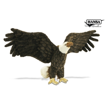 М'яка іграшка Hansa Американський орел, довжина 70 см (3834) - Pampik - 2
