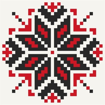 Картина по номерам ArtCraft Этнический орнамент 30х30 см (13039-AC) - Pampik